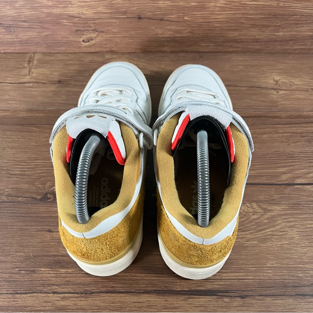 Adidas Forum 84 Low ‘Victory Gold’‎ Leather Sneakers Men’s Size 10 Shoes - Picture 5 of 10